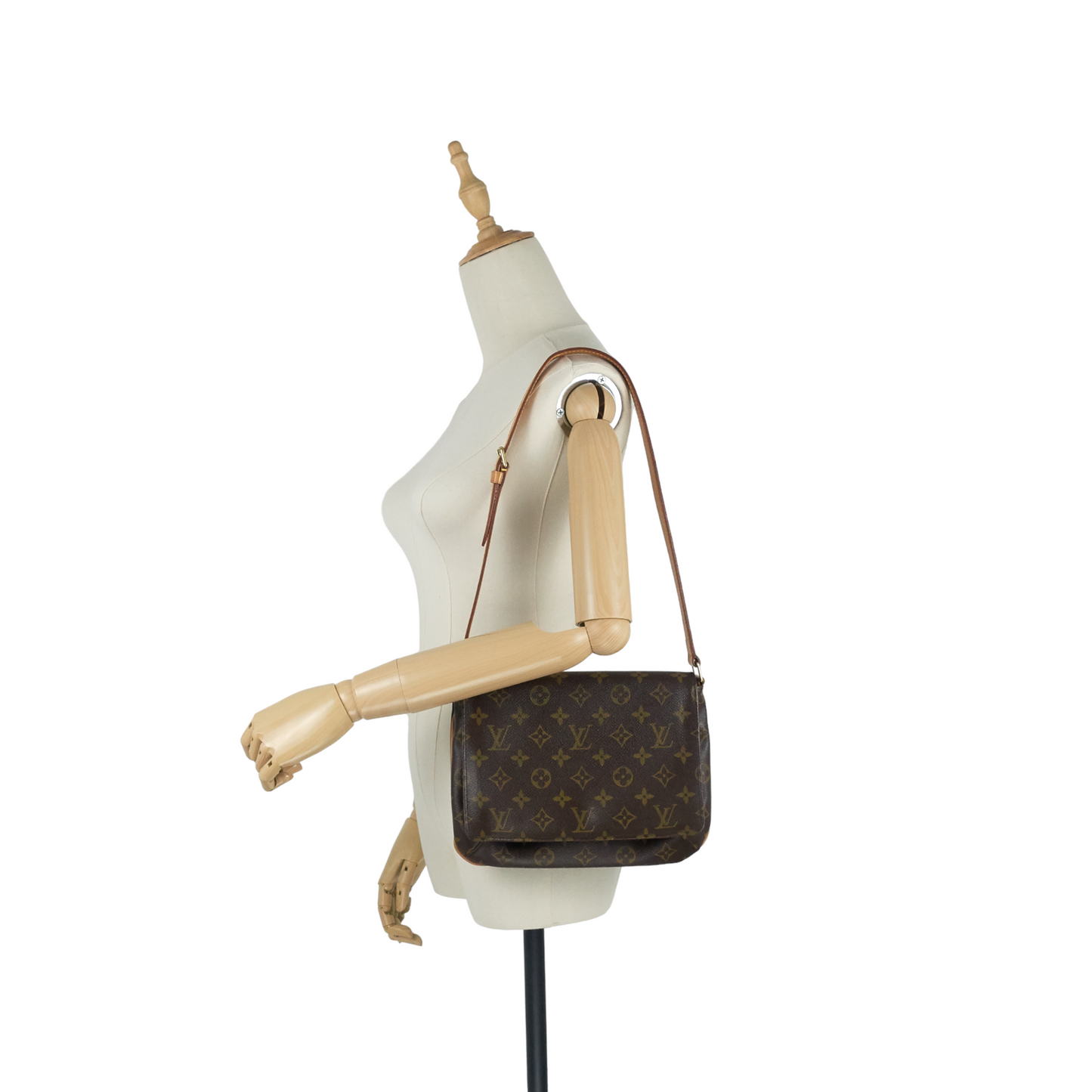 Louis Vuitto Musette Tango Monogram Canvas Shoulder Bag