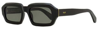 Retrosuperfuture Rectangular Sunglasses Fantasma 17I Black 54mm Black