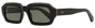 Retrosuperfuture Rectangular Sunglasses Fantasma 17I Black 54mm Black
