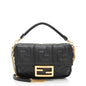 Fendi FF Embossed 1974 Mini Baguette Shoulder Bag