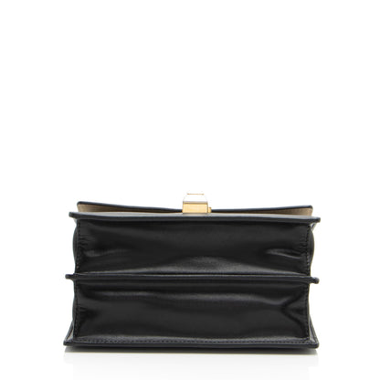 Fendi FF Embossed Calfskin Kan I Small Shoulder Bag (SHF-V5TTUT)