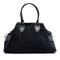 Fendi Large Zucca Velvet Etniko Du Jour Handbag