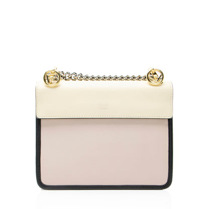 Fendi Leather Kan I F Small Shoulder Bag