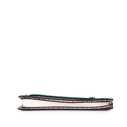 Fendi Leather Selleria Clutch