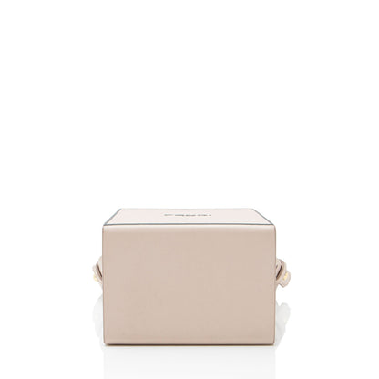 Fendi Leather Vertical Box Shoulder Bag