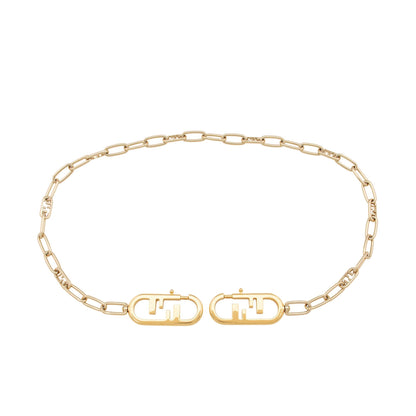Fendi Metal Strap You Chain Shoulder Strap