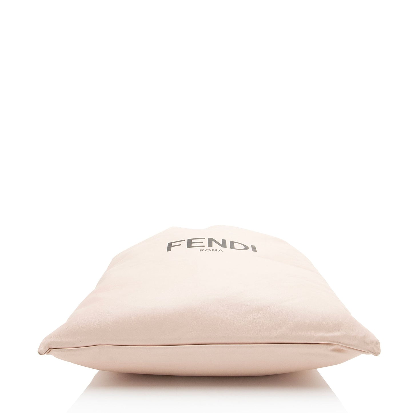 Fendi Nappa Leather Drawstring Medium Shoulder Bag