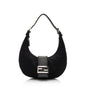 Fendi Vintage Neoprene Half Moon Shoulder Bag (SHF-21980)
