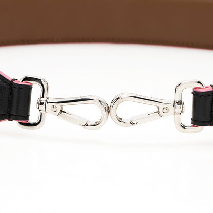 Fendi Studded Leather Strap You Shoulder Strap (SHF-19629)