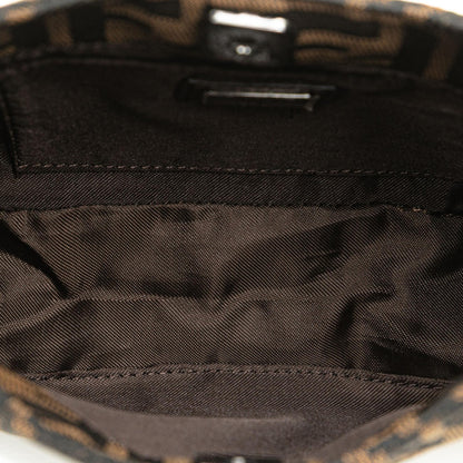 Fendi Zucca Canvas Shoulder Bag