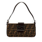 Fendi Zucca Canvas Shoulder Bag