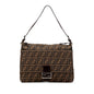 Fendi Zucca Canvas Shoulder Bag