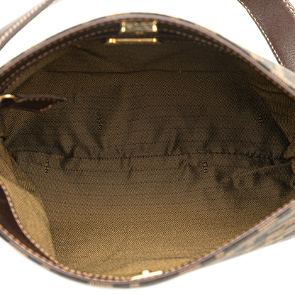 Fendi Zucca Canvas Shoulder Bag