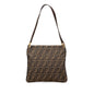 Fendi Zucca Canvas Shoulder Bag