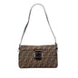 Fendi Zucca Canvas Shoulder Bag