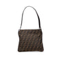 Fendi Zucca Canvas Shoulder Bag