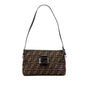 Fendi Zucca Canvas Shoulder Bag