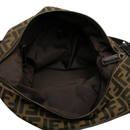 Fendi Zucca Canvas Shoulder Bag