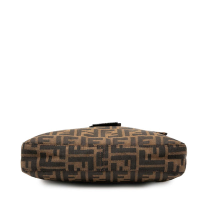 Fendi Zucca Canvas Shoulder Bag