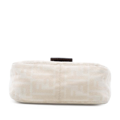 Fendi Zucca Canvas Shoulder Bag