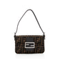 Fendi Zucca Mini Baguette Shoulder Bag (SHF-19228)