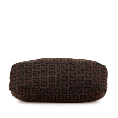 Fendi Zucchino Canvas Shoulder Bag (SHG-XMKqeE)