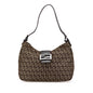 Fendi Zucchino Canvas Shoulder Bag