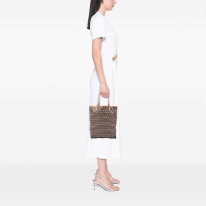 Fendi Zucchino Canvas Tote
