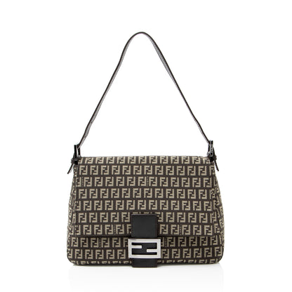 Fendi Zucchino Forever Mama Shoulder Bag