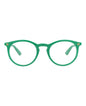 Gucci Mens Round/Oval Green Green Transparent Fashion Designer Eyewear