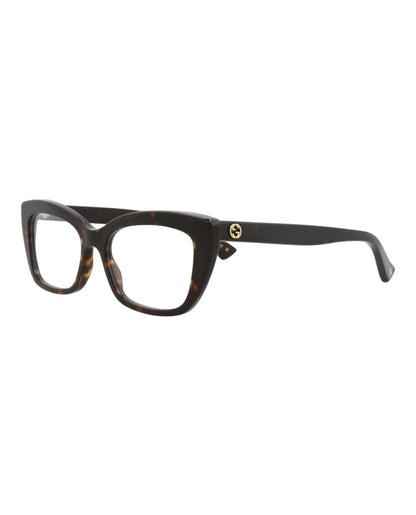 Gucci Womens Cat Eye Havana Havana Transparent Fashion Designer Eyewear