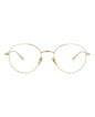 Gucci Mens Round/Oval Gold Gold Transparent Fashion Designer Eyewear
