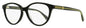 Gucci Sylvie Oval Eyeglasses GG0379O 001 Black 52mm Black