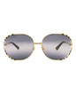 Gucci Womens Round/Oval Gold Black Grey Fashion Designer Eyewear