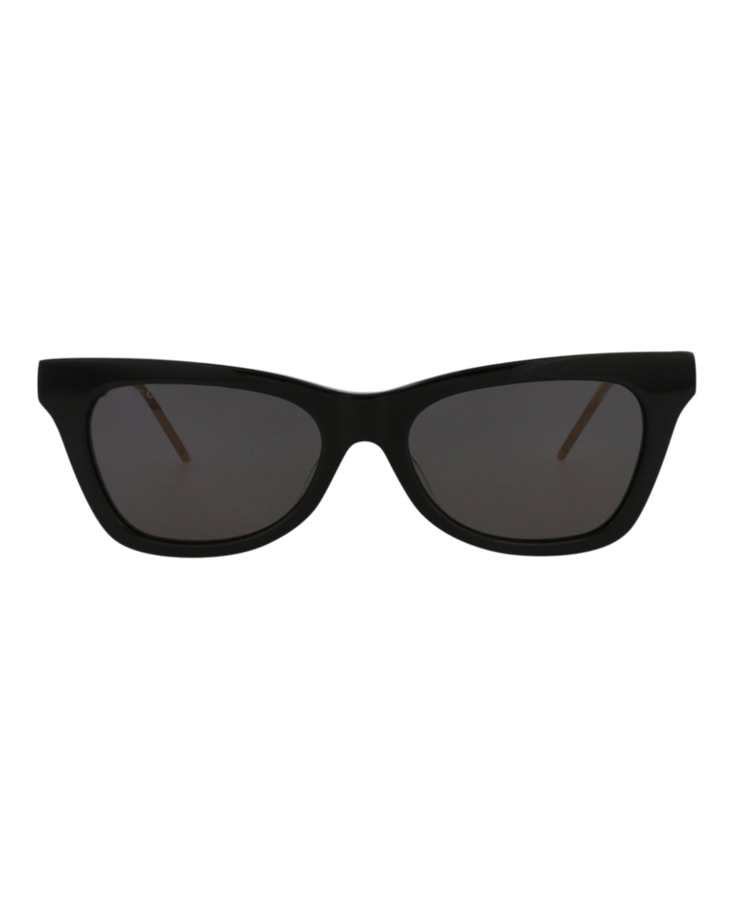 Gucci Womens Cat Eye Black Black Grey Fashion Designer Eyewear