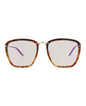 Gucci Mens Square/Rectangle Havana Gold Yellow Fashion Designer Eyewear