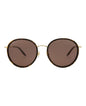 Gucci Mens Round/Oval Havana Gold Brown Fashion Designer Eyewear