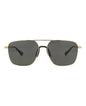 Gucci Mens Aviator Gold Gold Grey Fashion Designer Eyewear