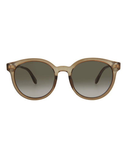 Gucci Womens Round/Oval Brown Brown Brown Fashion Designer Eyewear