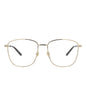 Gucci Womens Square/Rectangle Gold Ivory Transparent Fashion Designer Eyewear