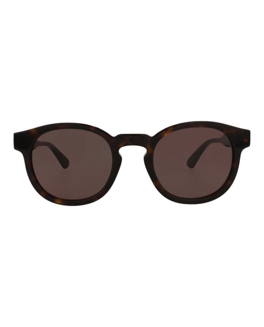 Gucci Mens Round/Oval Havana Havana Brown Fashion Designer Eyewear