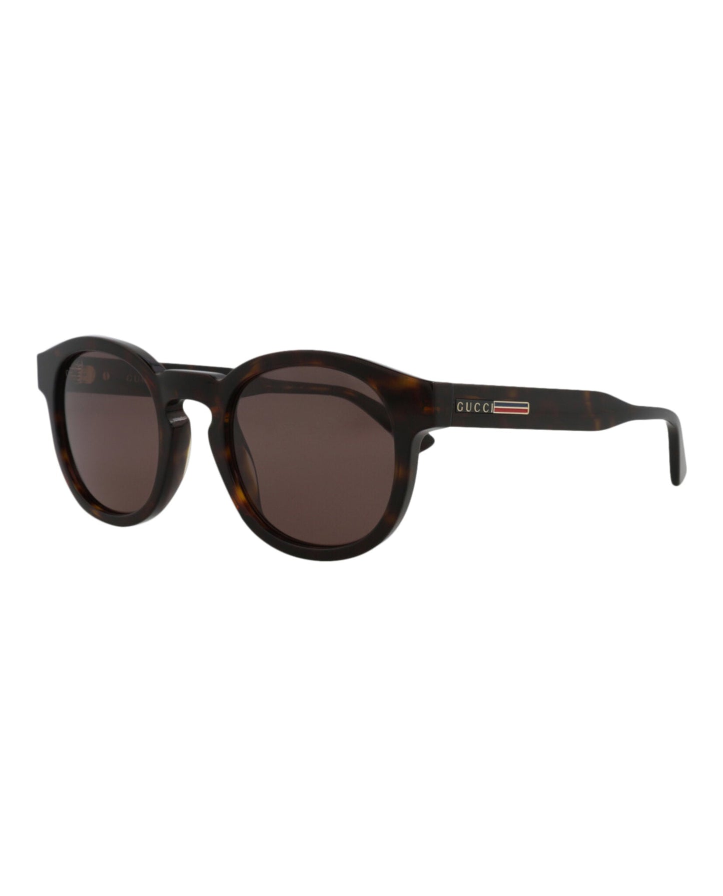 Gucci Mens Round/Oval Havana Havana Brown Fashion Designer Eyewear