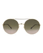 Gucci Womens Round/Oval Gold Gold Brown Fashion Designer Eyewear