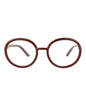 Gucci Womens Round/Oval Red Red Transparent Fashion Designer Eyewear