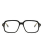Gucci Mens Square/Rectangle Black Black Transparent Fashion Designer Eyewear