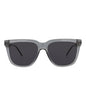 Gucci Mens Square/Rectangle Grey Black Smoke Fashion Designer Eyewear