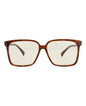 Gucci Womens Square/Rectangle Havana Havana Yellow Fashion Designer Eyewear