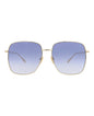 Gucci Womens Square/Rectangle Gold Gold Violet Fashion Designer Eyewear
