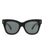 Gucci Womens Cat Eye Black Black Grey Fashion Designer Eyewear