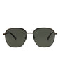 Gucci Mens Square/Rectangle Ruthenium Ruthenium Grey Fashion Designer Eyewear